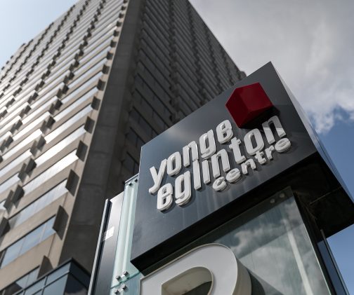 Untitled Toronto Condominiums Neighbourhood - Yonge/ Eglinton Centre Sign View