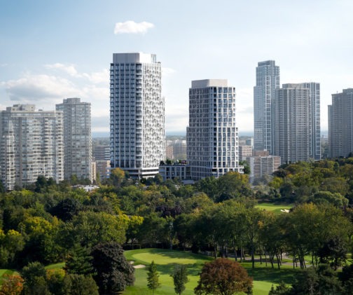 Westerly Condos Rendering of Building View